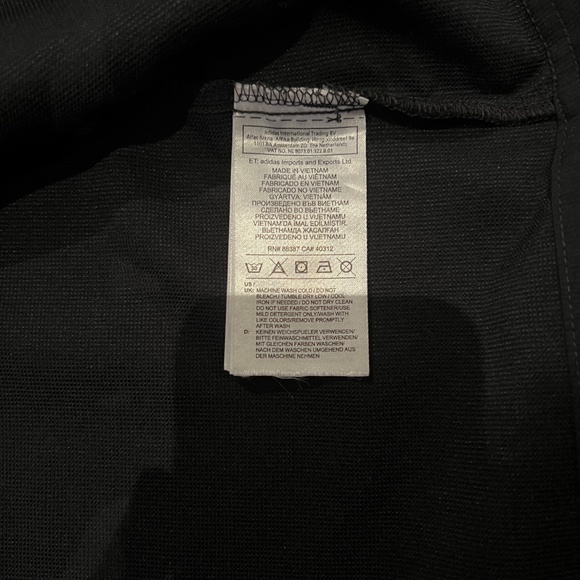 Adidas 3-Stripes Full-Zip Hoodie Jacket – Black (Men’s Medium) - Picture 5 of 5